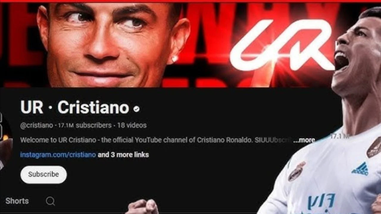 Cristiano Ronaldo Youtube Channel News In Hindi